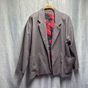 Gray blazer size 2-3X